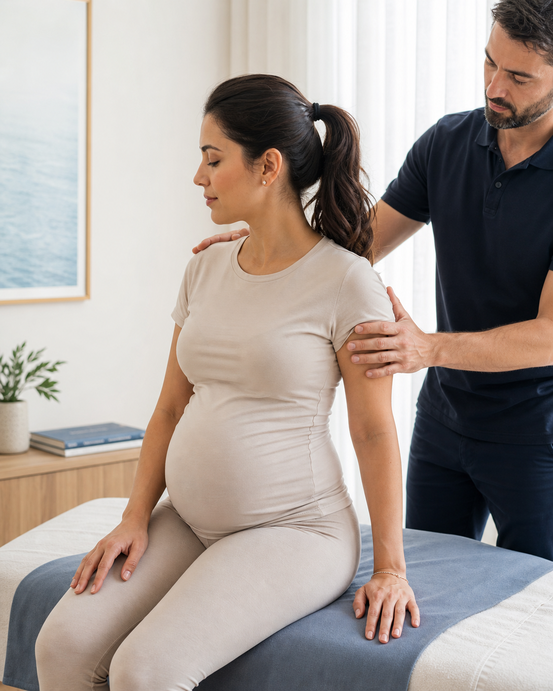 Atendimento de osteopatia para gestantes